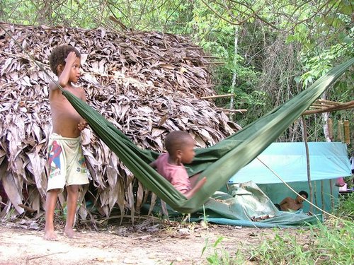 186 Taman Negara Orang asli dorp.JPG